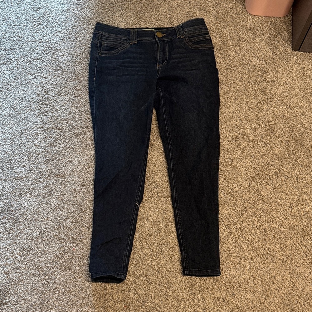 Democracy Women's Deep Indigo Skinny Jeans